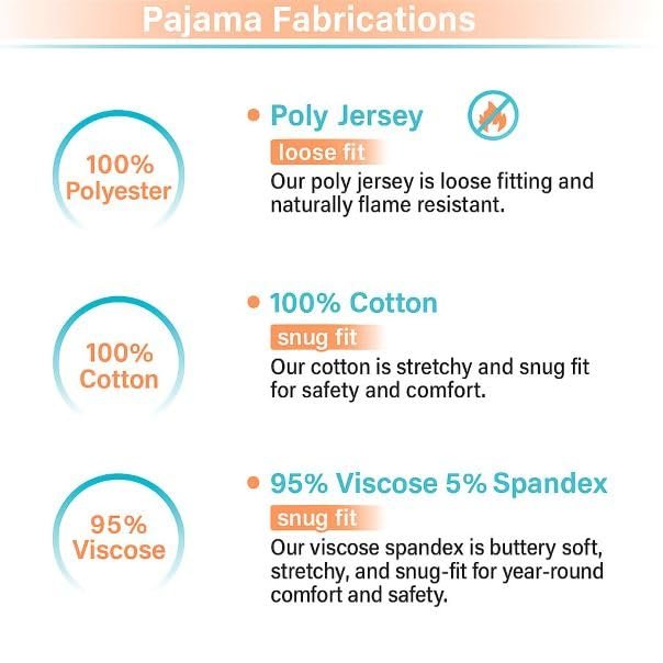 Jurassic World Boys' 4-Piece Snug-fit Cotton Pajama Set, Soft & Cute for Kids