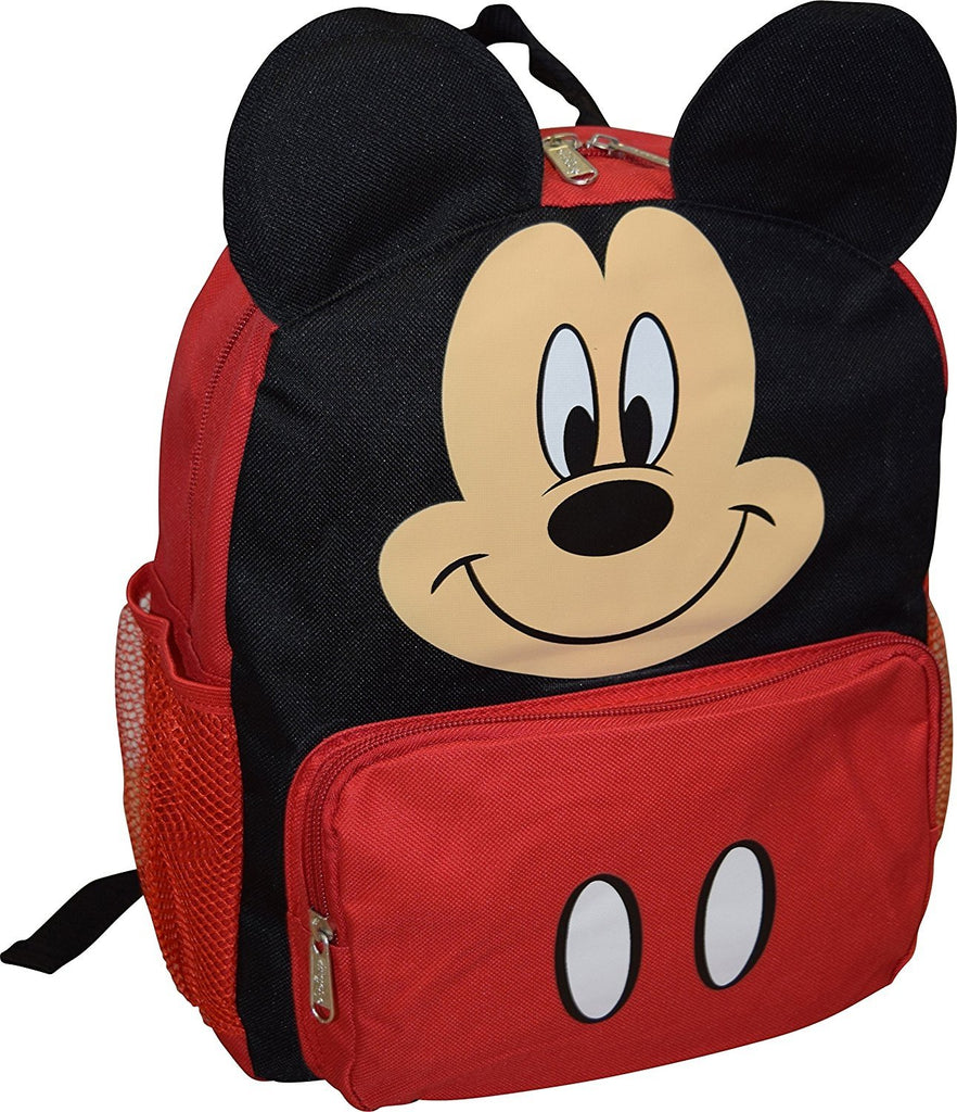 Disney Mickey Mouse Big Face 14" School Backpack