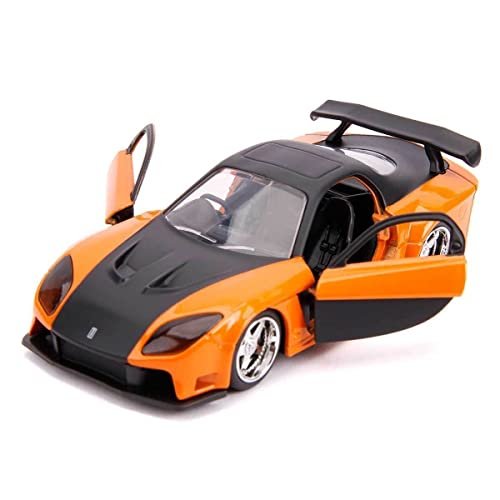 Jada Toys Fast & Furious 1:32 Han's Mazda RX-7 Die-cast Car, Toys for Kids and Adults