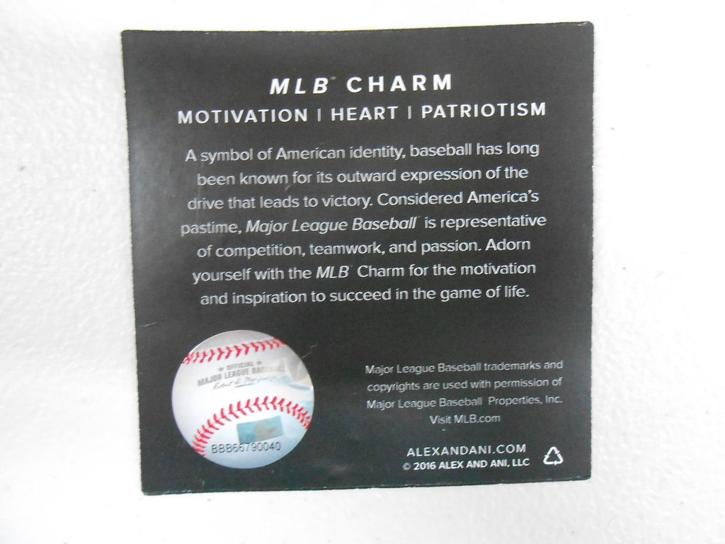 Alex and Ani "Major League Baseball" Sports Logo Expandable Wire Bangle Bracelet, 7.75"