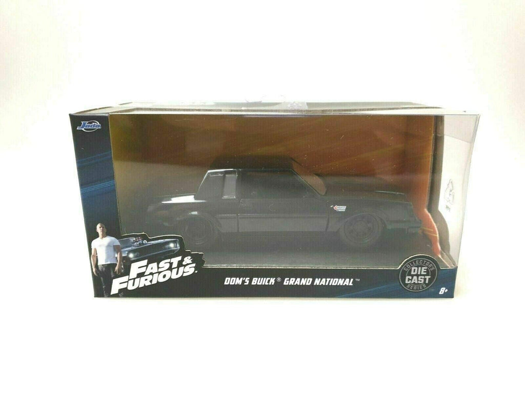 Fast & Furious 1:32 Dom's Buick Grand National Die-Cast Car, Toys for Kdis and Adults