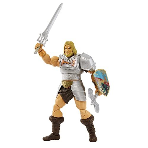 Masters of the Universe Masterverse Battle Armor He-Man Action Figure with Accessories, 7-inch Motu Collectible Gift
