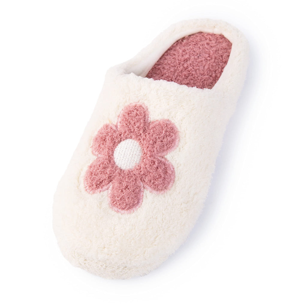 Handcraft Softee Ladies Aesthetic Slippers, Cozy Slip On Clog Slipper, Soft Rubber Sole Womens House Shoes, Plush Bedroom Clogs