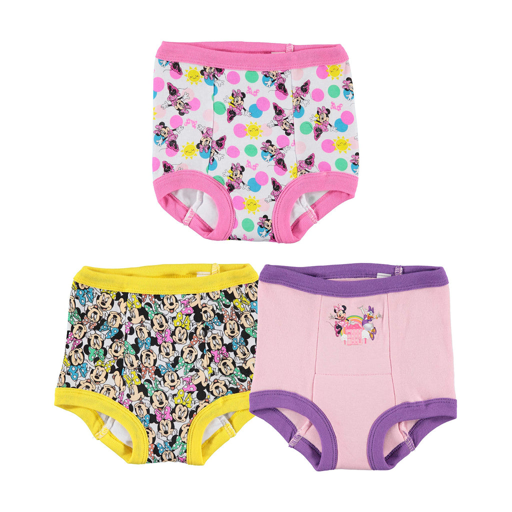 Disney Girls Minnie Mouse Potty Training Pants and Starter Kit with Stickers & Tracking Chart in Sizes 18m, 2t, 3t, 4t