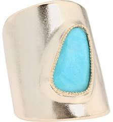 Kendra Scott Leah Ring Gold Mood Stone 7