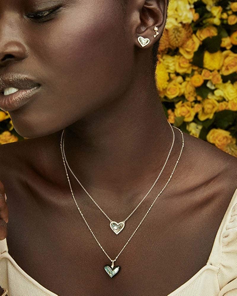 Kendra Scott Poppy Heart Pendant Necklace