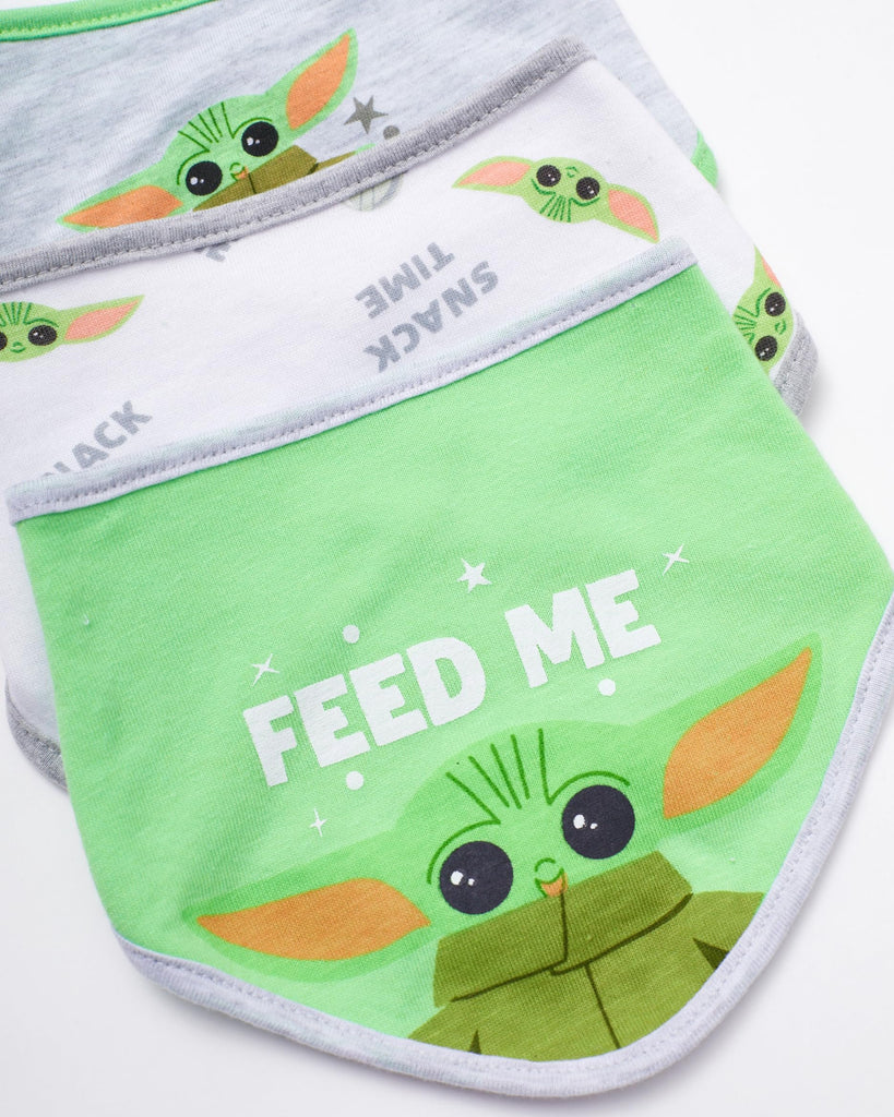 STAR WARS Baby Boys' Bandana Bibs 3 Pack Set for Feeding, Teething, and Drooling Darth Vader Chewbacca R2-D2