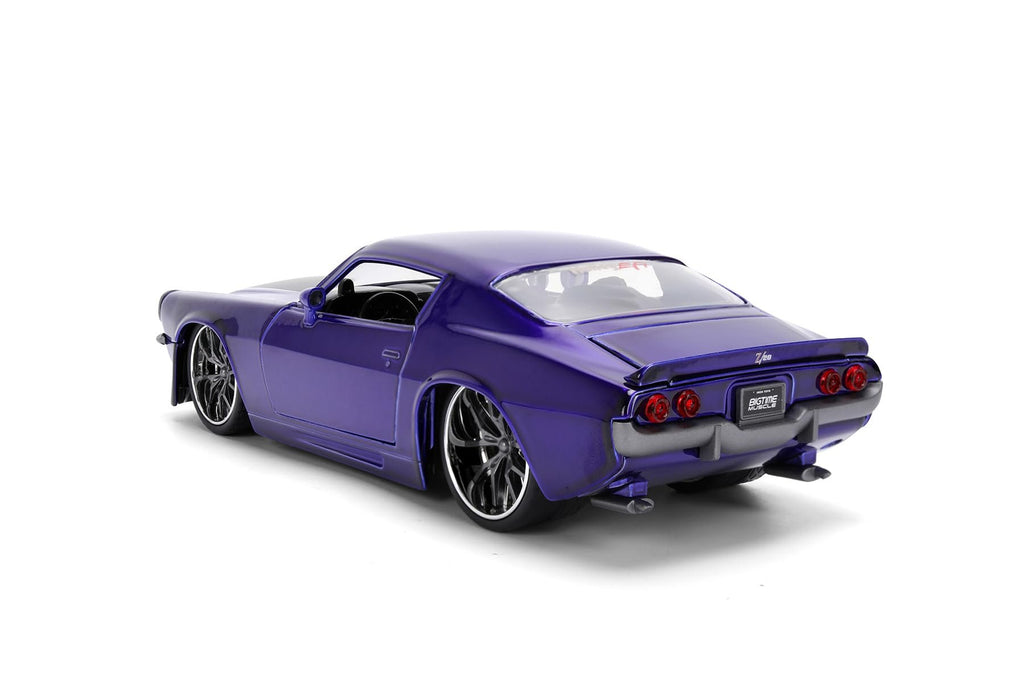Jada 1971 Chevy Camaro Z28, Purple Toys 36592-1/24 Scale Diecast Model Car