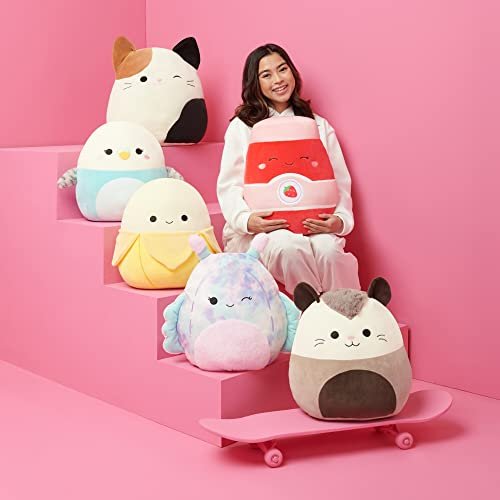Squishmallows Original 20-Inch Fuecoco Pokémon Plush - Ultrasoft Official Jazwares Plush (Jumbo)