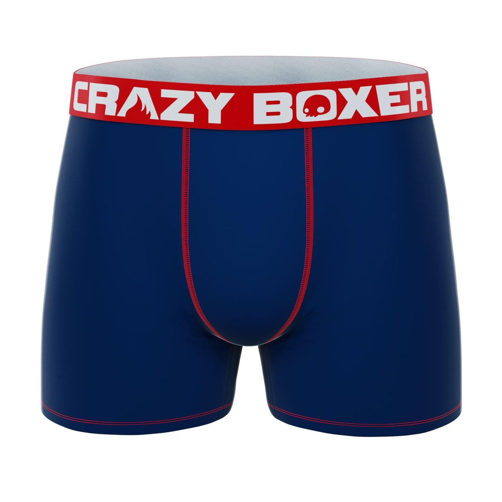 CRAZYBOXER Men's Underwear Avatar Stretch Lightweight Boxer Brief Comfortable (3 PACK)