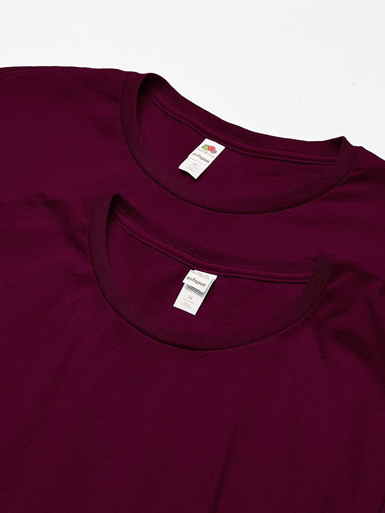 Fruit of the Loom Men's Lightweight Cotton Crew T-Shirt Multipack