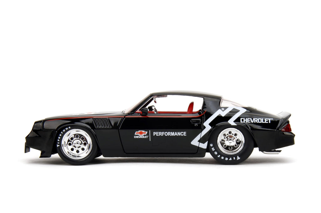 Bigtime Muscle 1:24 1979 Chevy Camaro Die-Cast Car, Toys for Kids and Adults(Black)