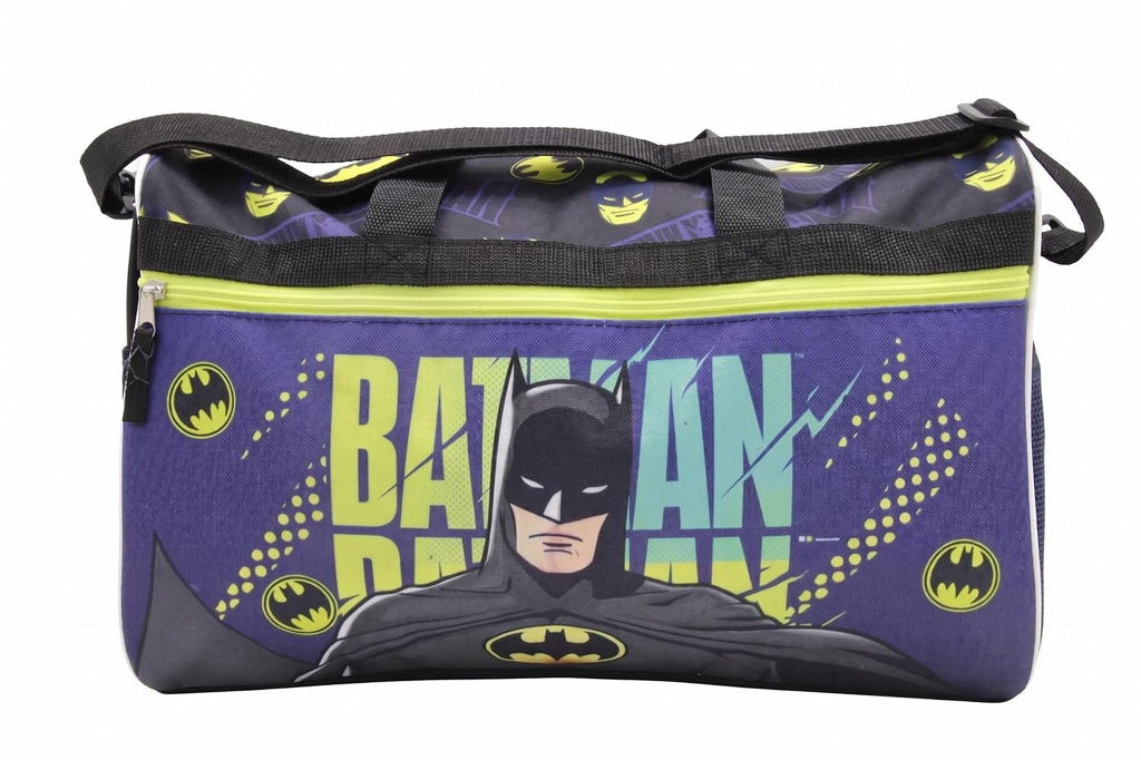 Disney Kids Duffle Bag 16.5" – Travel & Sports Bag with Zipper Pocket, Mesh Side Pockets & Shoulder Strap