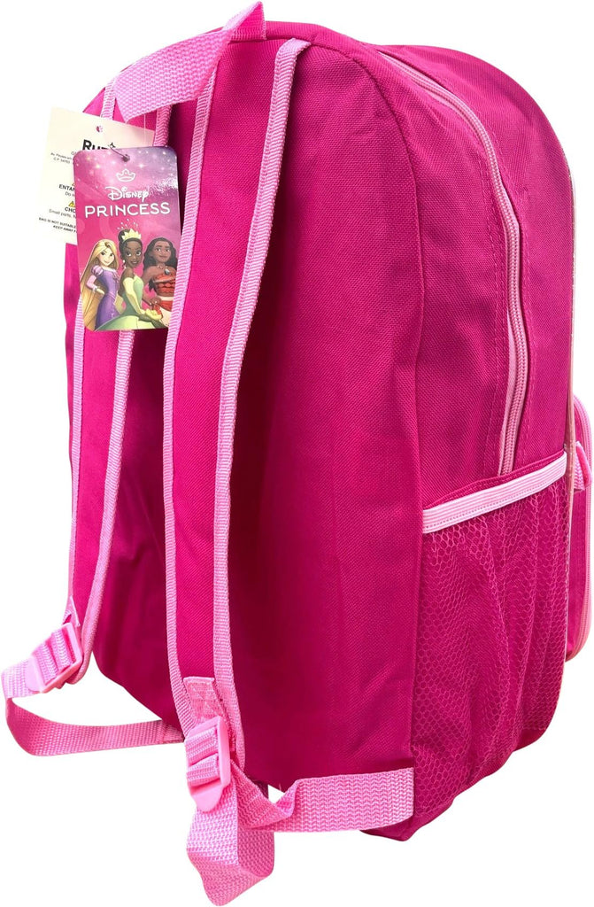 Disney Princess 16 Inch Girl's Backpack With Removable Lunch Box Set (Princess Follow Your Heart)