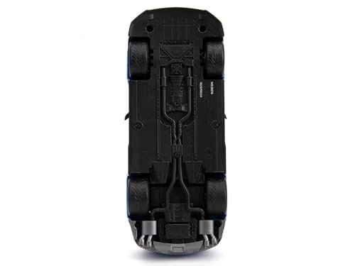 2024 Dark Horse Blue Metallic with Black and Gray Stripes Bigtime Muscle Series 1/24 Diecast Model Car by Jada 35276