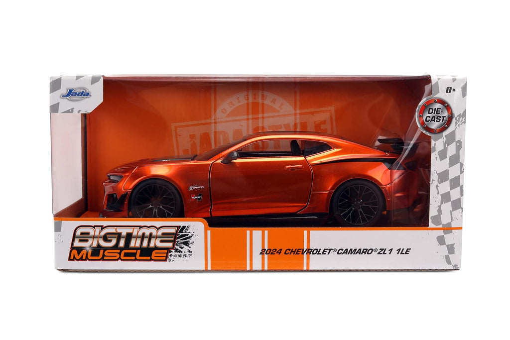 Jada 2024 Chevy Camaro ZL1 1LE, Candy Copper/Bronze Toys 36596-1/24 Scale Diecast Model Car