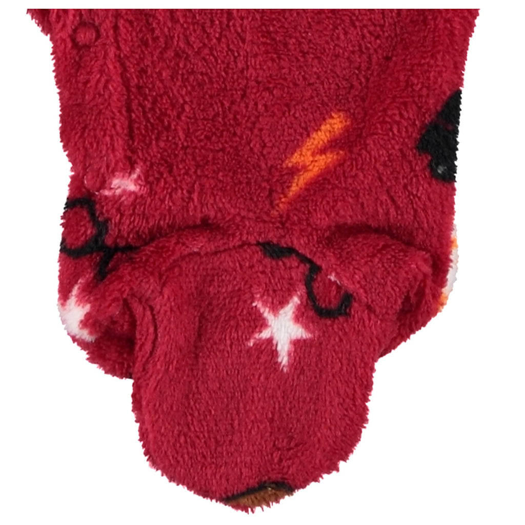 Harry Potter Baby Boys Long-Sleeve Bodysuit Pajamas - Baby Boy Clothes Prints (Red/Yellow, 6-9 Months)