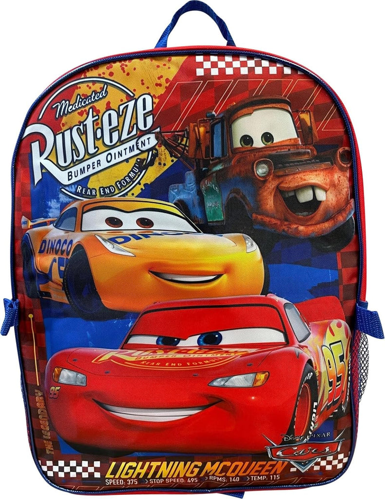 Kid's Licensed 16 Inch Backpack With Removable Lunch Box Set (Minnie Mouse Pink)