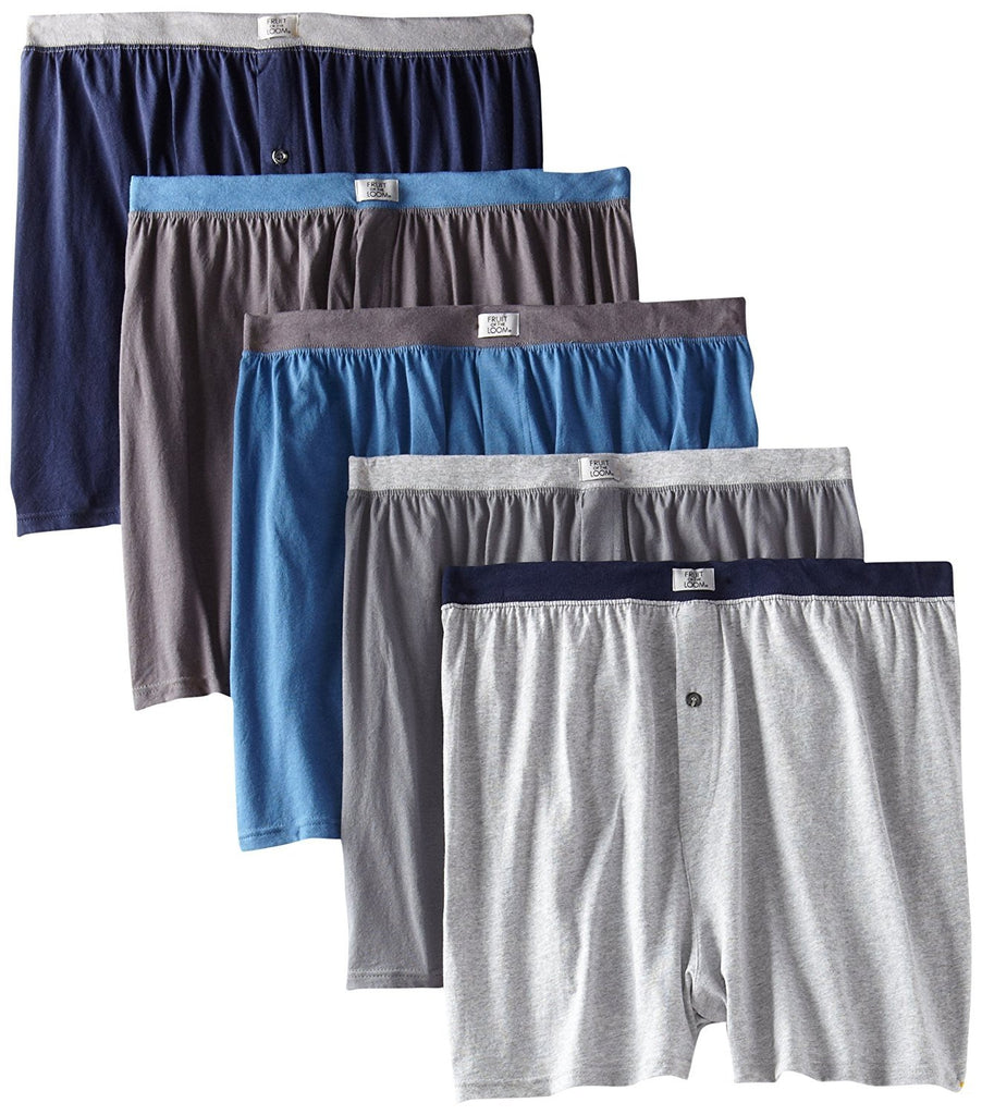 Fruit of the Loom Men's Soft Stretch-Knit Boxer Multipack