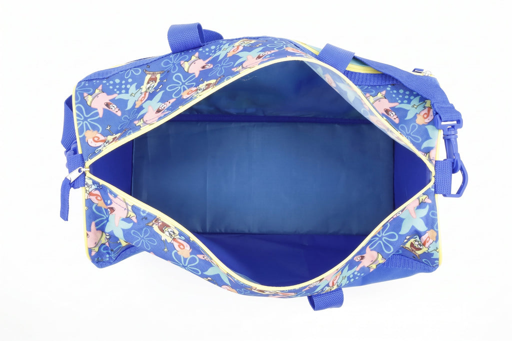 Disney Kids Duffle Bag 16.5" – Travel & Sports Bag with Zipper Pocket, Mesh Side Pockets & Shoulder Strap