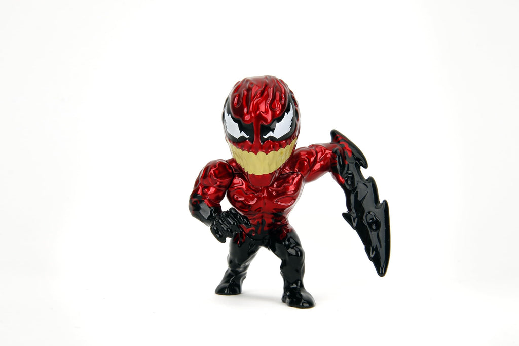 Jada Spider-Man Metalfigs 4-Pack – Collectible 2.5” Metal Figures – Spider-Man, Green Goblin, Toxin, Venom – Classic Marvel Heroes,