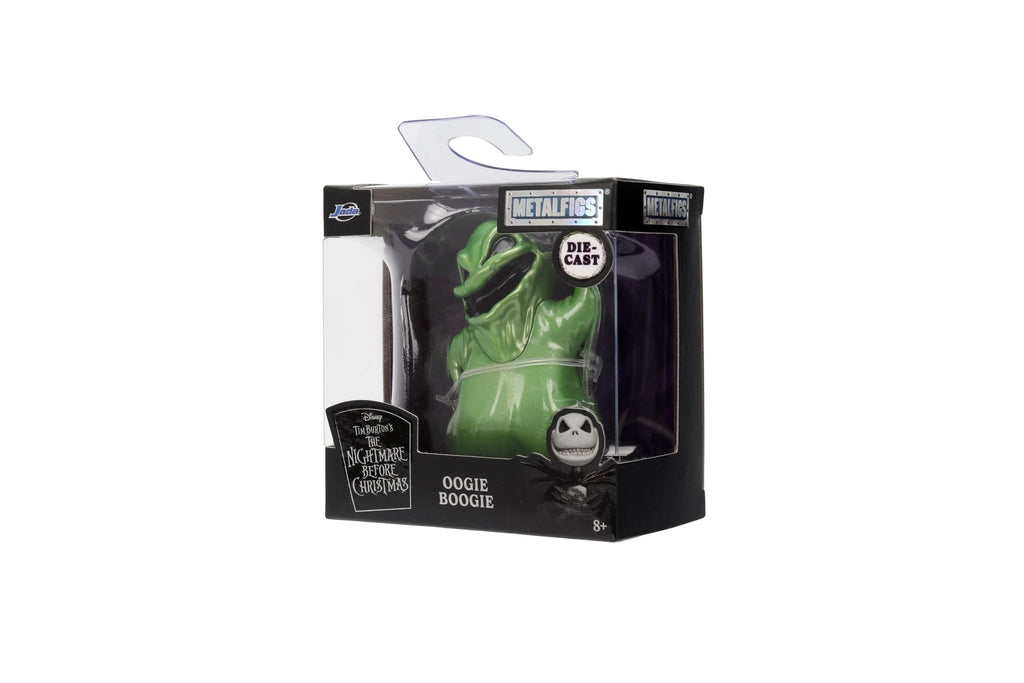 Jada Oogie Boogie Nightmare Before Christmas Metalfig – Glow Green Bug-Filled Villain – Gift for Fans and Collectors Ages 8+ – 2.5” Diecast Collectible Figure Toys