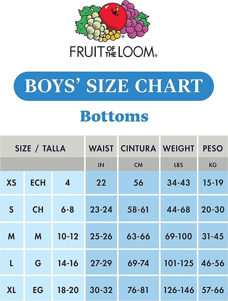 Fruit of the Loom Boys' Tag Free Cotton Briefs (Assorted Colors)