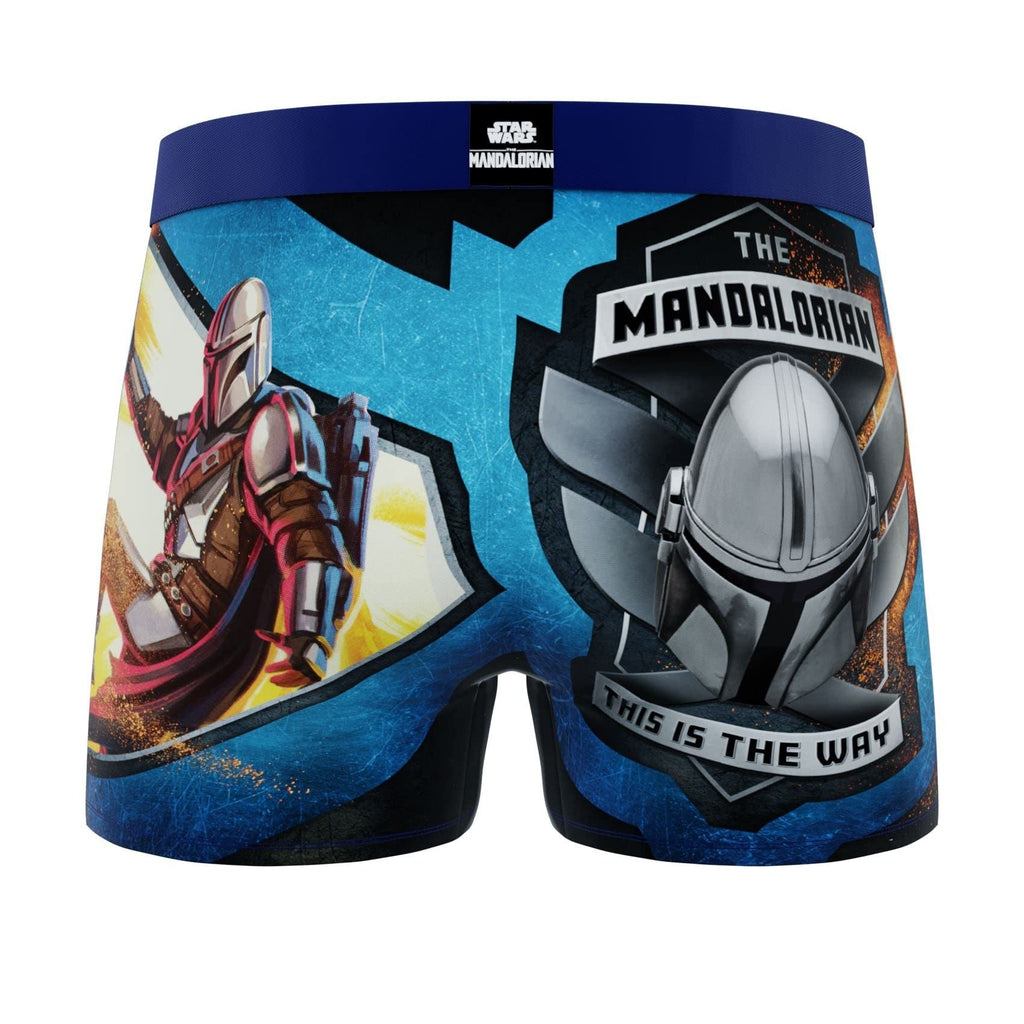 CRAZYBOXER Men's Underwear The Mandalorian Soft Comfortable Boxer Brief Original (3 PACK)
