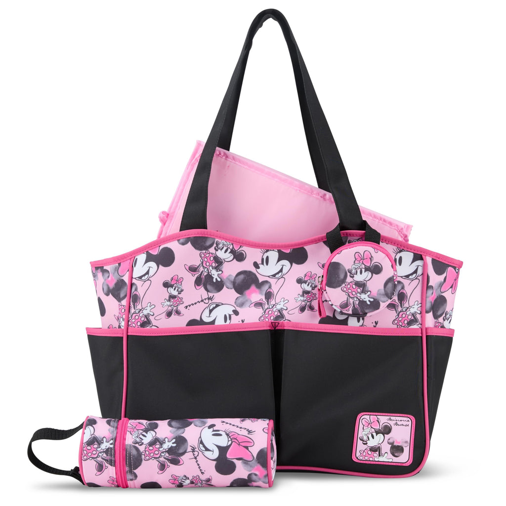 Disney Baby Multi-functional Travel Tote Diaper Bag with Changing Pad