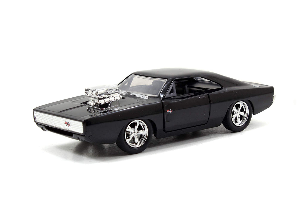 Jada Dom's Dodge Charger R/T Black Fast & Furious 7" (2015) Movie 1/32 Diecast Model Car