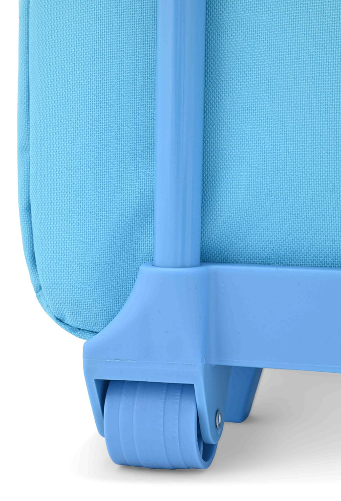 Fast Forward Frozen Girls Luggage 16" Soft Side Wheeled Pilot Case- Rolling Suitcase 16x12x5