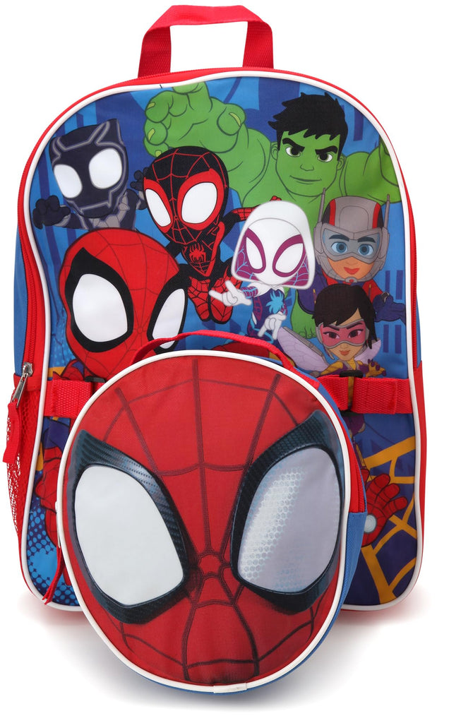 Fast Forward Disney Princess Girls Backpack and Lunch Box Set - 2 Piece 15 Inch School Backpack With Detachable Lunch Bag Set