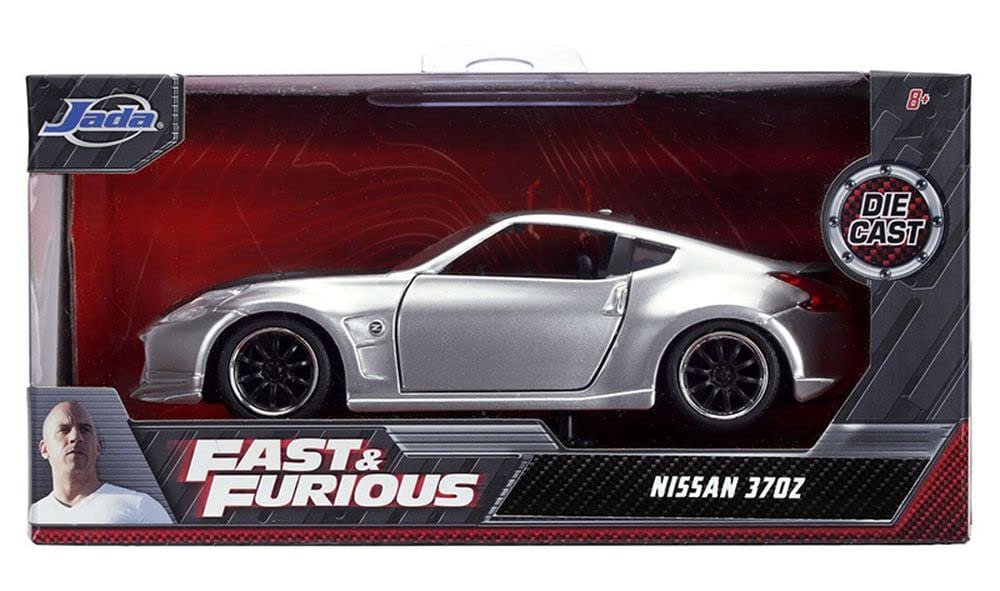 Jada Toys Fast & Furious 2009 Nissan 370Z 1:32 Scale Die-cast Vehicle, Silver