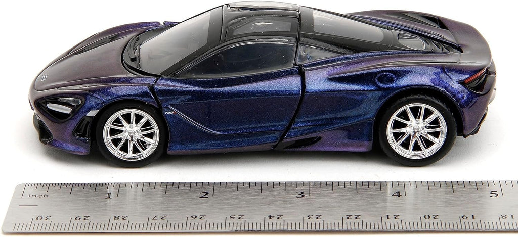Pink Slips 1:32 W1 McLaren 720S Die-Cast Car, Toys for Kids and Adults (Iridescent Purple)