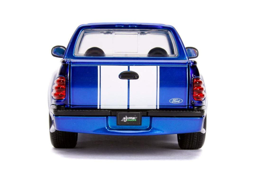 JADA 1:24 W/B - Metals - Just Trucks - 1999 Ford F-150 SVT Lightning (Candy Blue)