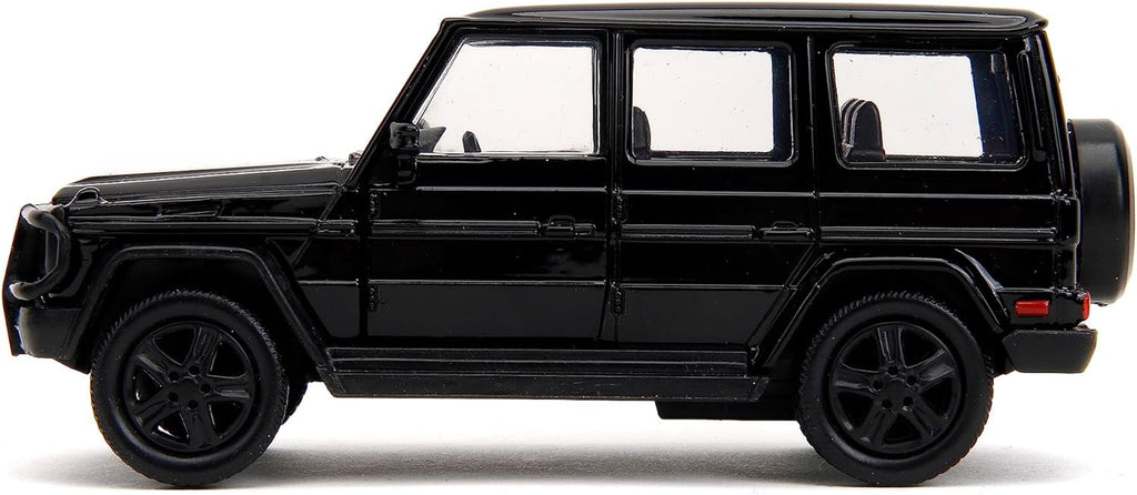 Pink Slips 1:32 W1 Mercedes Benz G Class 4x4 Die-Cast Car, Toys for Kids and Adults (Black)