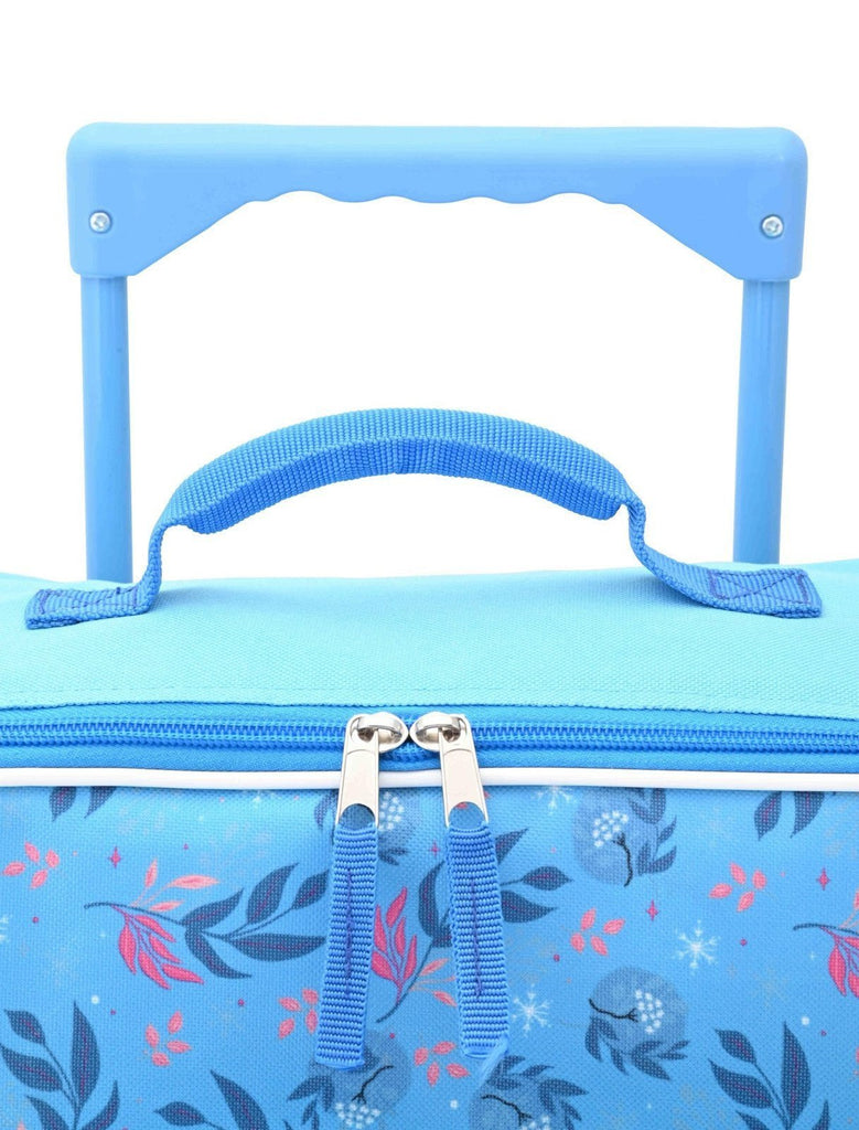 Frozen 16" Fast Forward Cars Luggage 16" Soft Side Wheeled Pilot Case- Rolling Suitcase 16x12x5