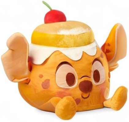 Disney Lilo & Stitch Munchlings Plush - 18-Inch Medium Pineapple Upside-Down Cake Scented Toy - Baked Treats Collection - Official Soft & Cuddly Gift for Fans & Kids