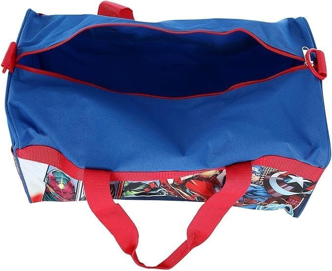 Avengers Boys 18" Duffel Bag Carry-On Black Panther Hulk Ironman Captain America