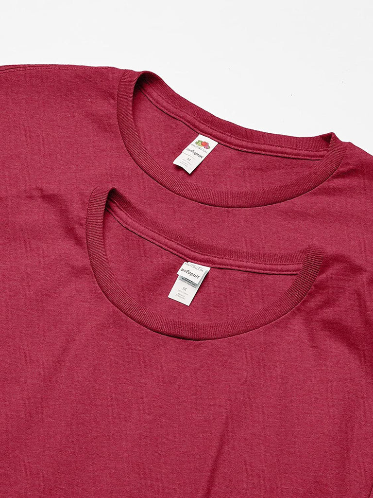 Fruit of the Loom Men's Lightweight Cotton Crew T-Shirt Multipack