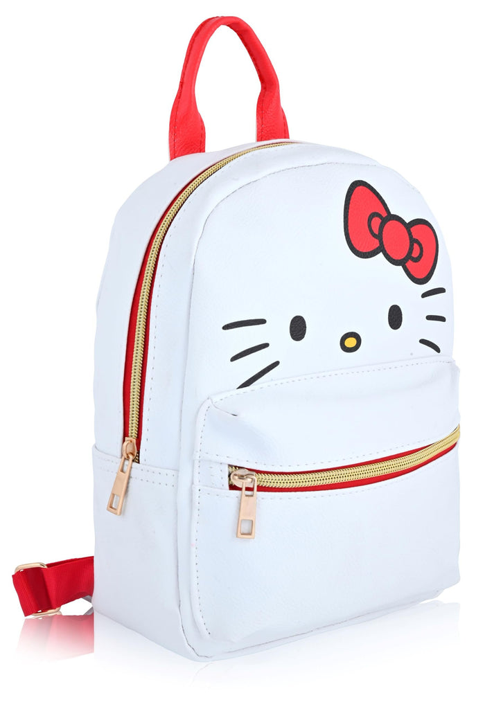 Fast Forward Sanrio Hello Kitty Backpack for Women, Men, Unisex | Cute PU Leather 10" Hello Kitty Mini Backpack Purse Shoulder Purse | Hello Kitty Bag and Hello Kitty Accessories…