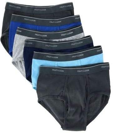 Fruit of the Loom Men's Assorted Fashion Brief(Pack of 6)