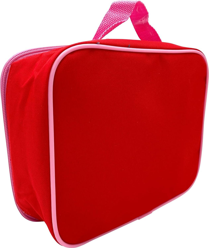 Disney/Marvel Licensed Kids Insulated Lunch Box (Cars- Red)