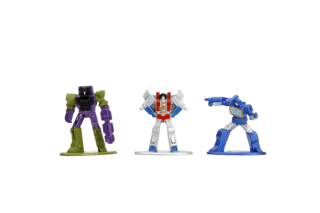 Transformers 1.65" 18-Pack Wave 3 Die-Cast Figures Nano Metalfigs, Toys for Kids and Adults