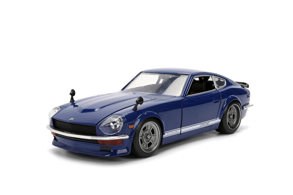 Jada 1972 Datsun 240Z, Dark Blue Toys 37020-1/24 Scale Diecast Model Car