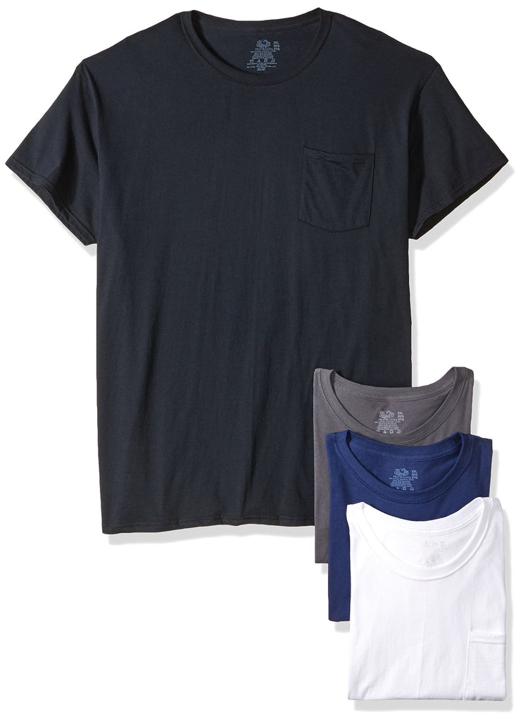 Fruit of the Loom Men's Pocket T-Shirt Multipack