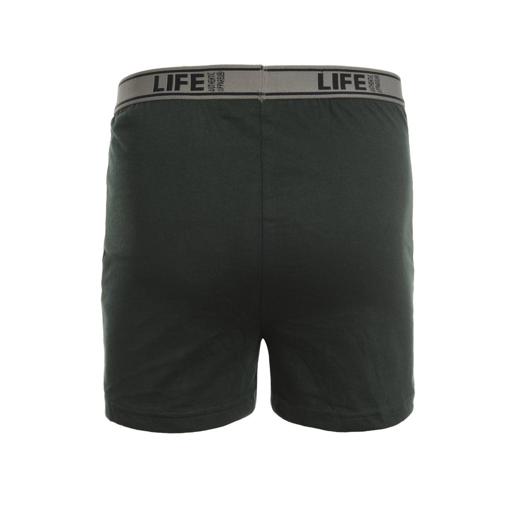 Life Men's 12 Pack Sexy Comfortable Breathable Soft Boxer Briefs 100% Cotton Underwear For Men