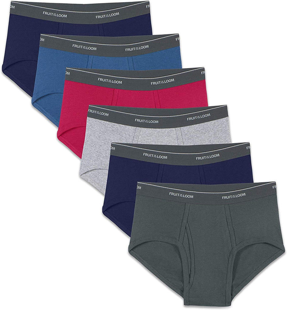 Fruit of the Loom Men's Assorted Fashion Brief(Pack of 6)