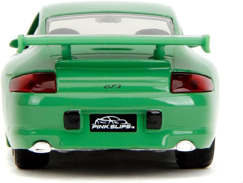 Pink Slips 1:32 Porsche 911 Die-Cast Car, Toys for Kids and Adults