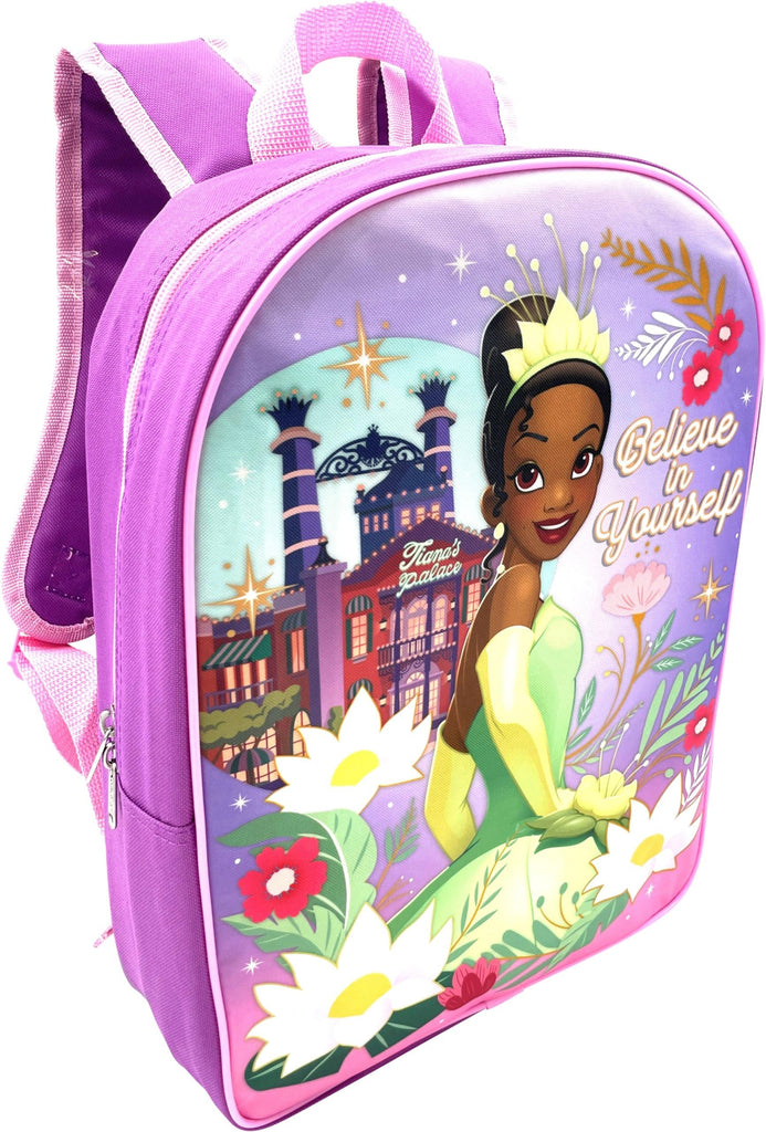 Ruz Princess Tiana Girl's 15 Inch School Backpack